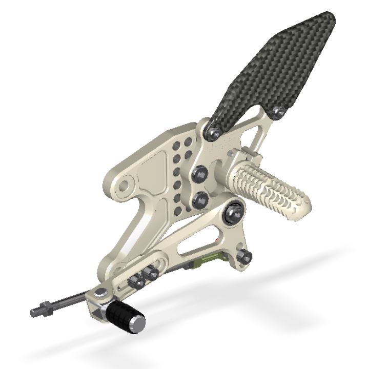 Attack Performance Adjustable Rearsets '22- Yamaha R7