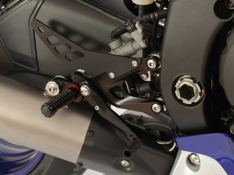 Gilles Tooling FXR Rearsets for 2017-2018 Yamaha R6 | FXR-Y07