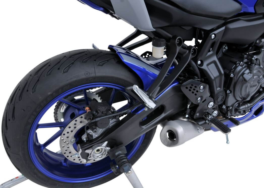 Ermax Rear Hugger w.Aluminum Chain Guard '21-'23 Yamaha MT-07
