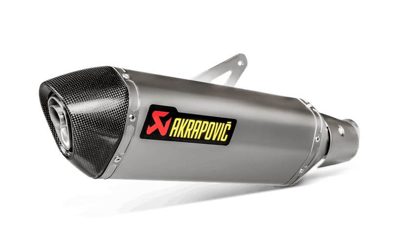 Akrapovic SlipOn Line (Titanium) Exhaust 18-20 Kawasaki Ninja 400/Z400