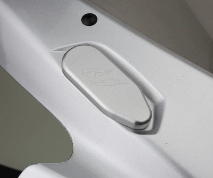 Driven Racing Mirror Block Off Plates '13-'17 Triumph Daytona 675/R