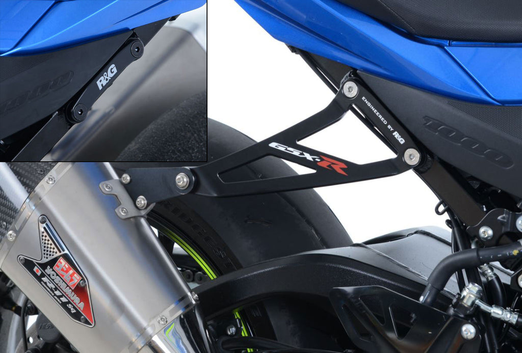R＆G gsxr1000r エキゾーストハンガーブラケット Amazon | R&G(アールアンドジー) Exhaust Hanger:BLACK SUZUKI