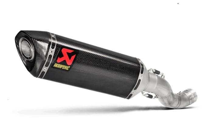 Akarapovic Slip On Line (Carbon) Exhaust '17+ Aprilia RSV4 / Tuono V4