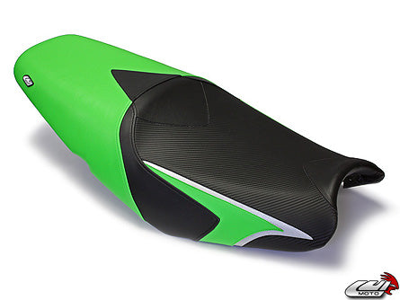 LuiMoto Team Kawasaki Seat Cover 2008-2011 Kawasaki Ninja ZX14R - Lime Green