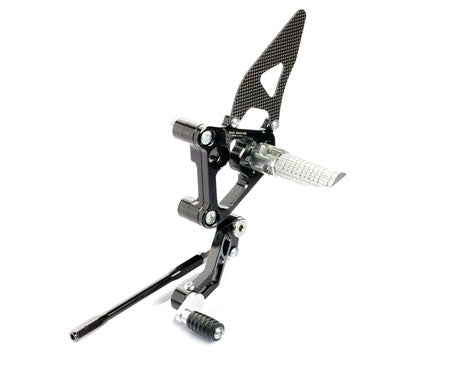 CNC Racing Adjustable Rearsets Ducati 848/1098/1198