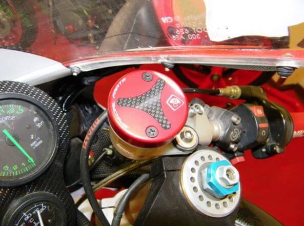 Ducabike Front Fluid Tank/Reservoir Caps for Ducati