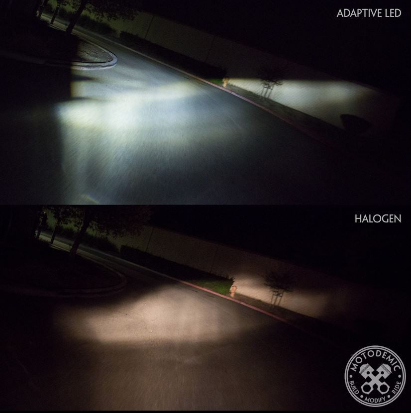 MOTODEMIC LED Headlight Conversion Kit for Yamaha XSR900
