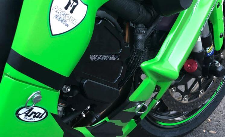 WoodCraft Right Side Engine Cover (Ignition) '11-'21 Kawasaki ZX10R