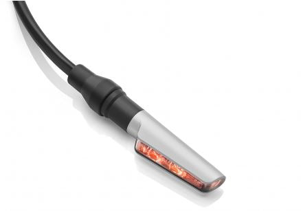 Rizoma CORSA S Turn Signal + Rear Running + Stop Light Silver