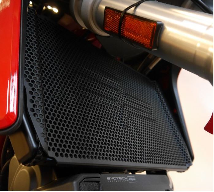 Evotech Performance Radiator + Engine Guard '15-'17 Ducati Multistrada 1200/S/S D air/Pikes Peak