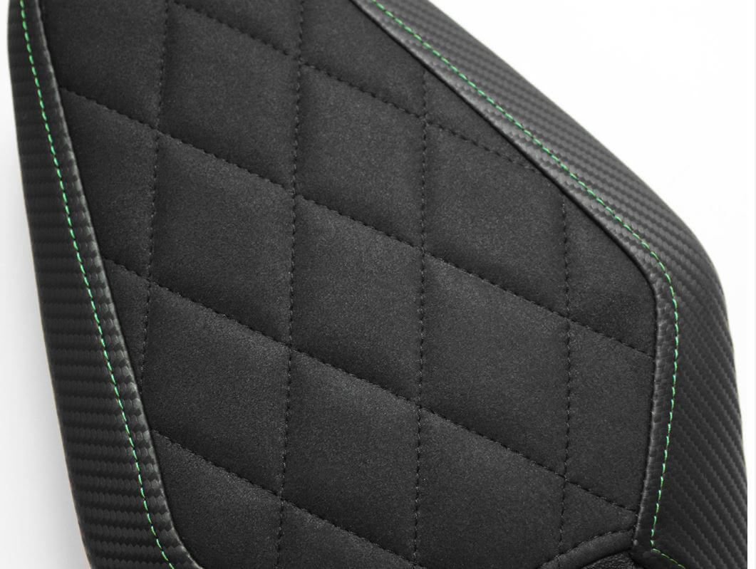 Luimoto Diamond Passenger Seat Covers '19-'21 Kawasaki ZX-6R