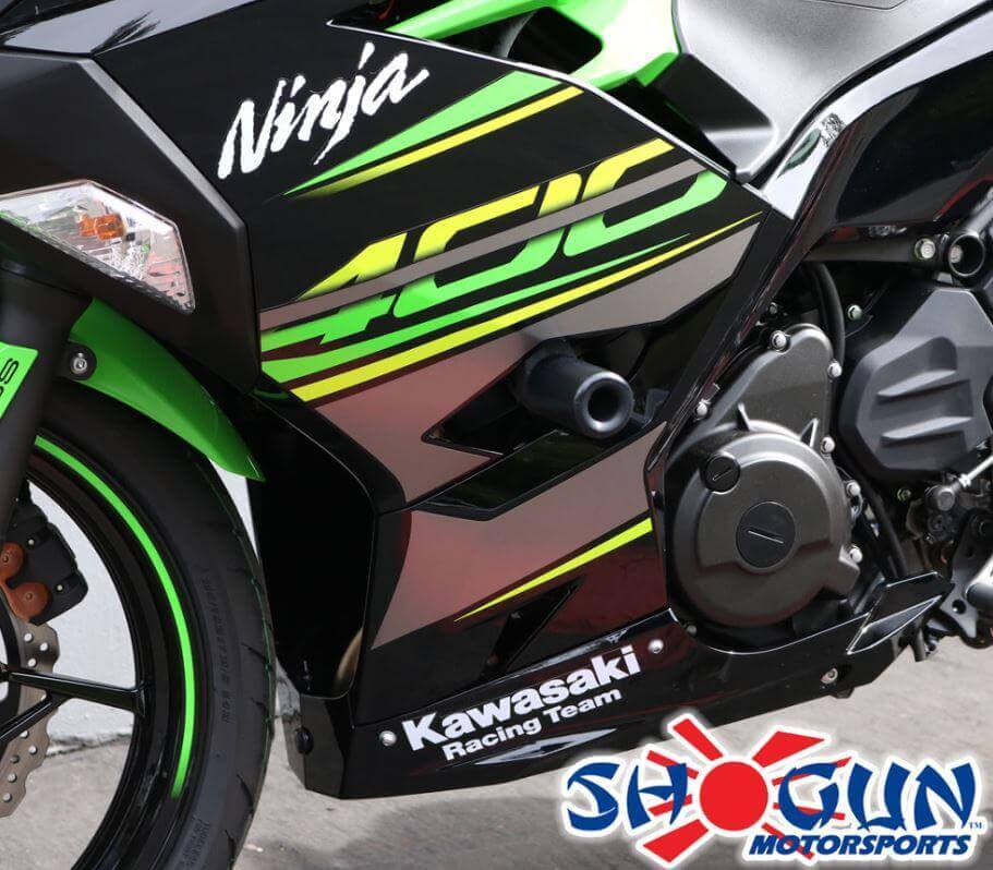 Shogun No Cut Complete Slider Kit 2018+ Kawasaki Ninja 400 | 755-4159