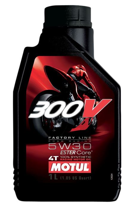 MOTUL 300V 5W-40 1L オイル　4本セット Motul 300V 4T 100% Synthetic Racing Motor Oil | 1L | Motostarz Canada