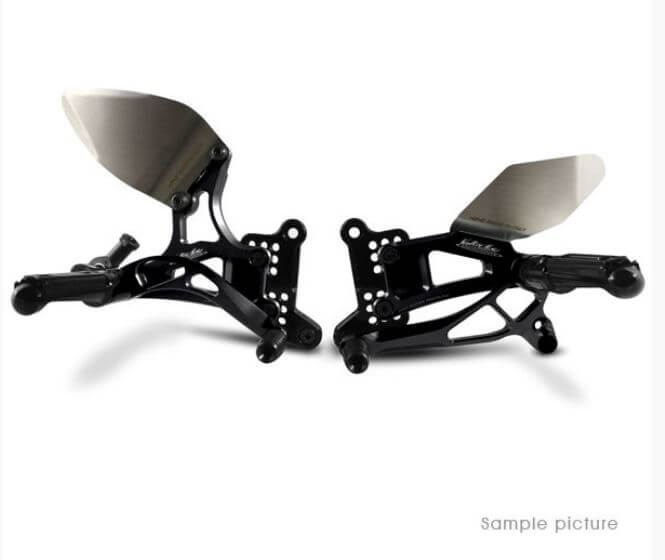 Valter Moto Adjustable Rearsets Type 2.5 '14-'18 Yamaha MT