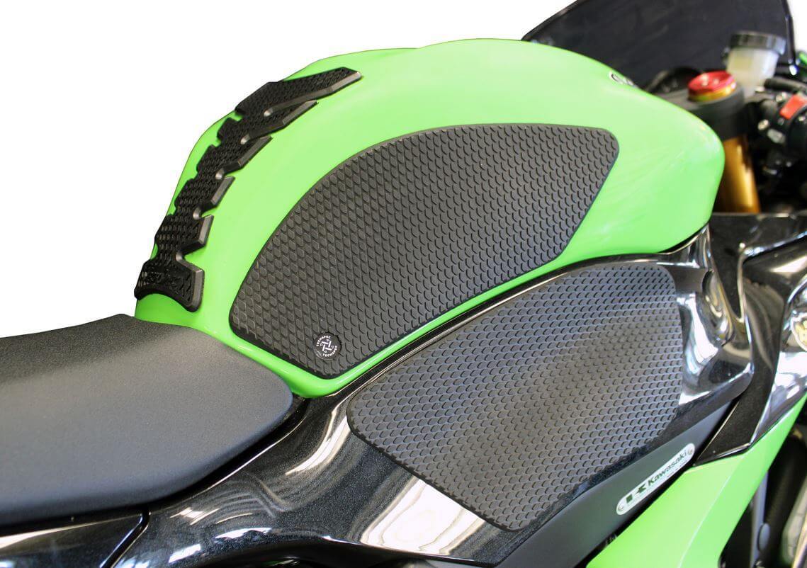 TechSpec Snakeskin Tank Grip Pads (5pcs) '13-'24 Kawasaki ZX6R