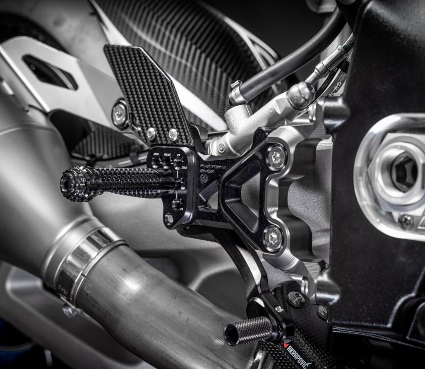 Gilles Tooling FXR Adjustable Rearsets '19-'23 BMW S1000RR