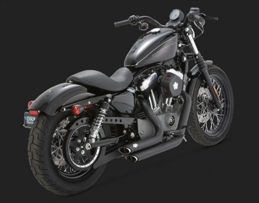 Vance & Hines Shortshots Staggered Exhaust '04-'13 Harley-Davidson Sportster