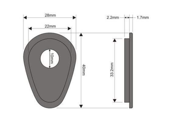 Motodynamic Turn Signal Adapters for Yamaha