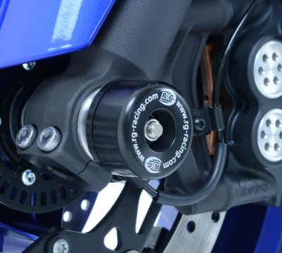 R&G Racing Front Fork Protectors '15-'17 Yamaha R1/R1M, '16-'17 FZ-10 / MT-10, '17+ R6 | FP0169BK