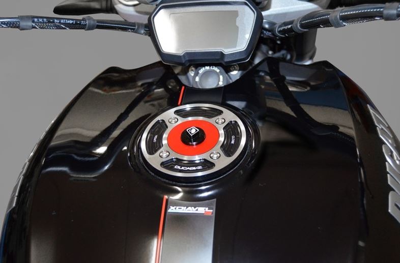 DucaBike TSB07D Gas Fuel Cap for Ducati 899/959/1199/1299 Panigale, Streetfighter 848/1098, Scrambler, XDiavel