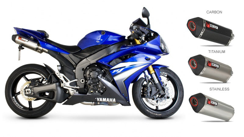 Scorpion Serket Parallel Slip-on Exhaust Systems for '07-'08 Yamaha R1