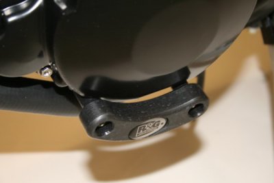 R&G Racing Left & Right Side Engine Case Sliders for Triumph '05-'15 Speed Triple, '12-'15 Speed Triple R