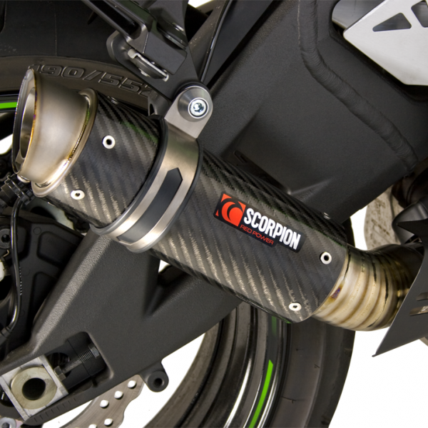 Scorpion RP-1 GP Slip-on Exhaust System '11-'15 Kawasaki ZX10R