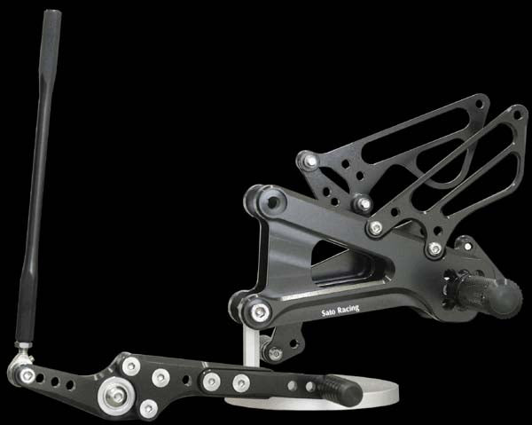 Sato Racing Adjustable Rearsets for 2006-2015 Yamaha YZF R6