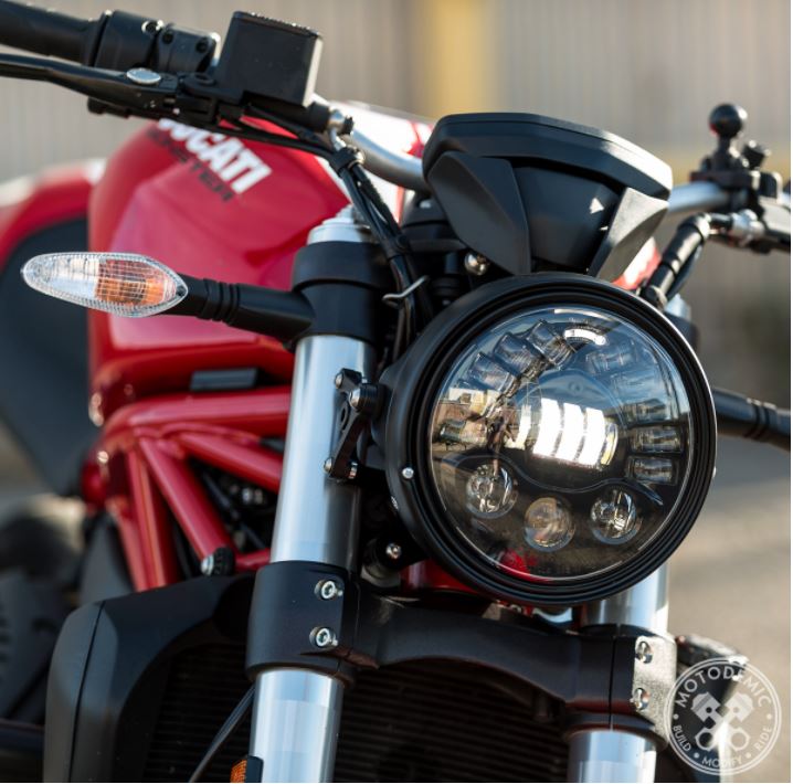 MOTODEMIC Headlight Conversion Kit for Ducati Monster 821/1200