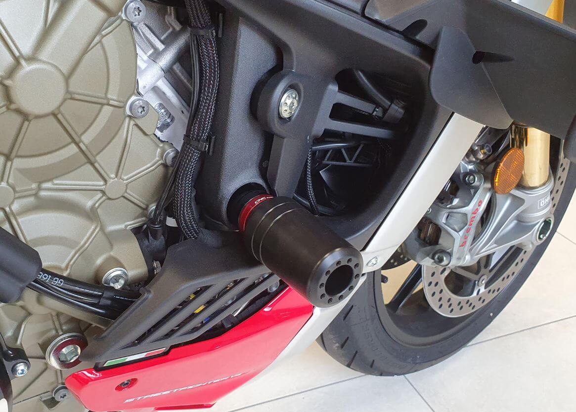 CNC Racing Frame Crash Protection 2020+ Ducati Streetfighter V4/S
