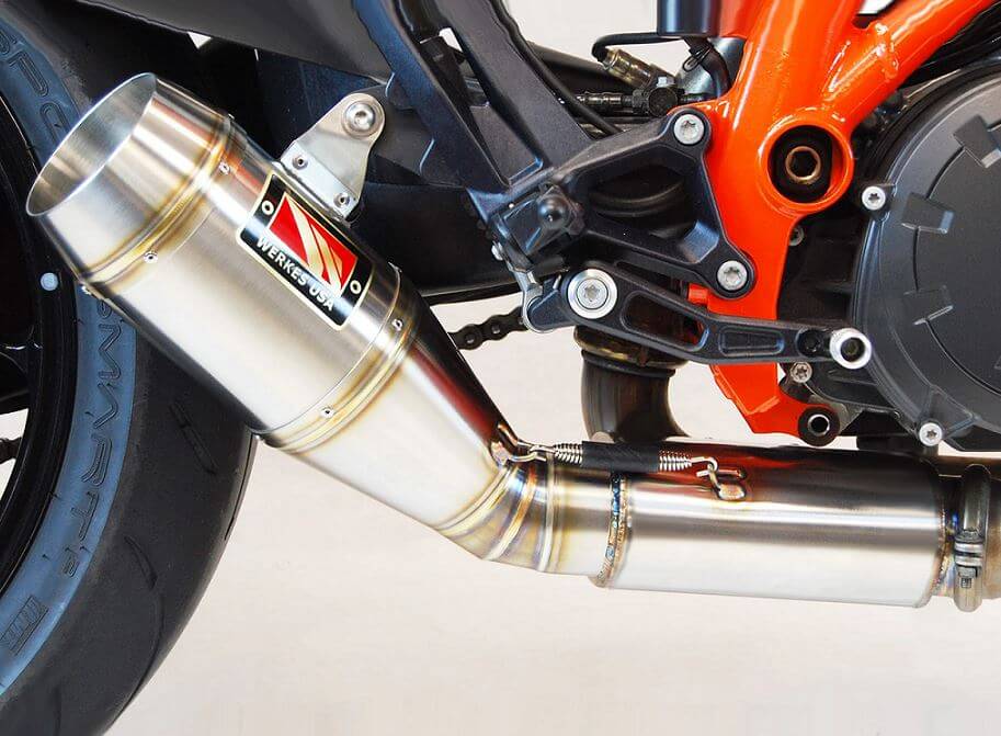 Competition Werkes GP Stainless Steel Slip-on Exhaust '14-'16 KTM 1290  SuperDuke R