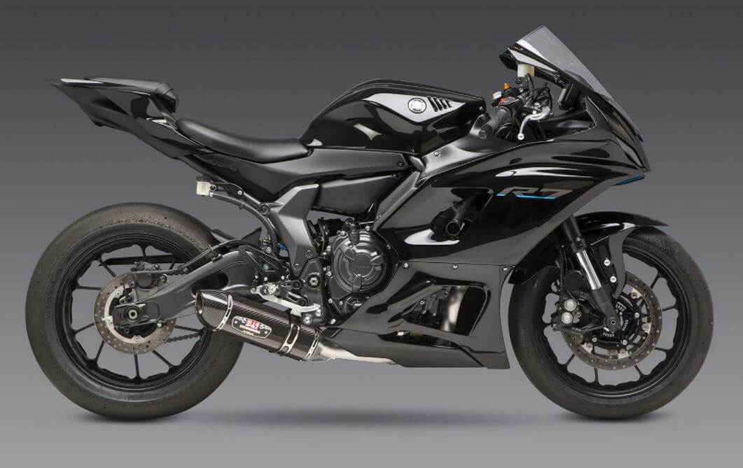 Ｒ7米 Yoshimura R-77 WORKS Full Exhaust 2015+ Yamaha FZ-07/MT-07/XSR700/R7