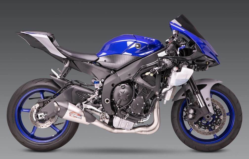 2020 yamaha r6 slip on deals exhaust