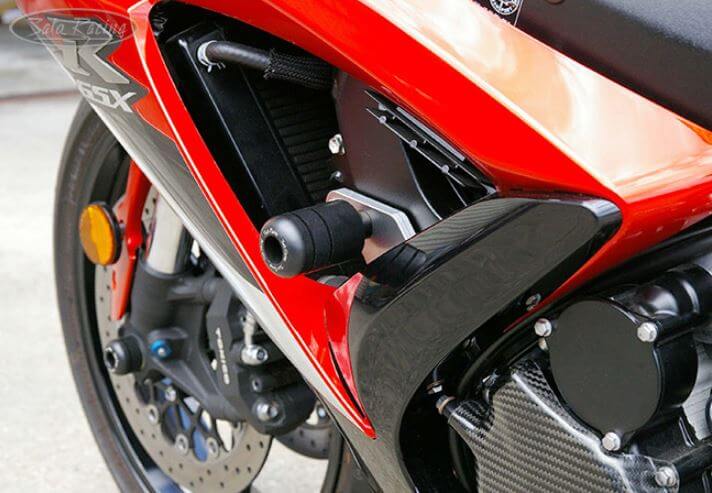 Sato Racing No-Cut Frame Sliders 2006-2010 Suzuki GSXR 600/750 - Race Version