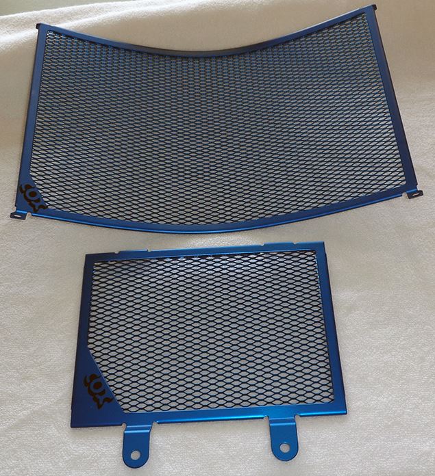Cox Racing Radiator + Oil Cooler Guard for '15-'21 Yamaha R1/R1M