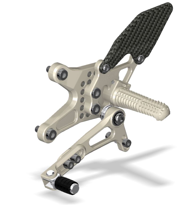 Attack Performance Adjuster Rearsets '14-'19 KTM 1290 Superduke