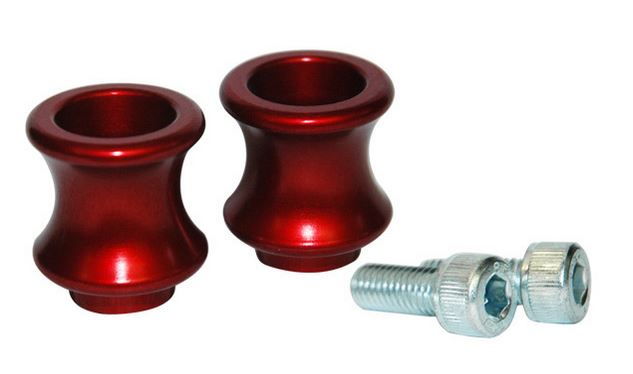 Vortex Swingarm Spools (Pair) - Red