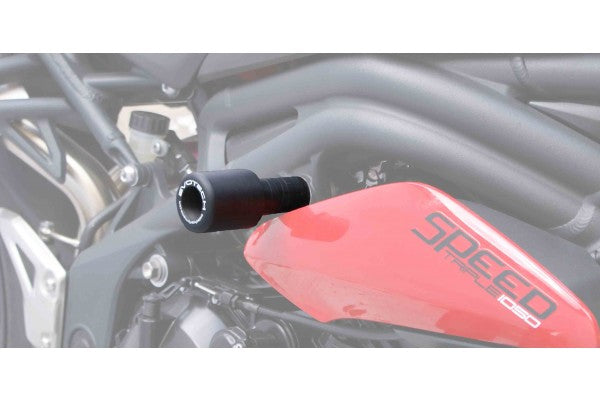 Evotech Performance Upper Frame Slider Kit 2011-2014 Triumph Speed Triple / R