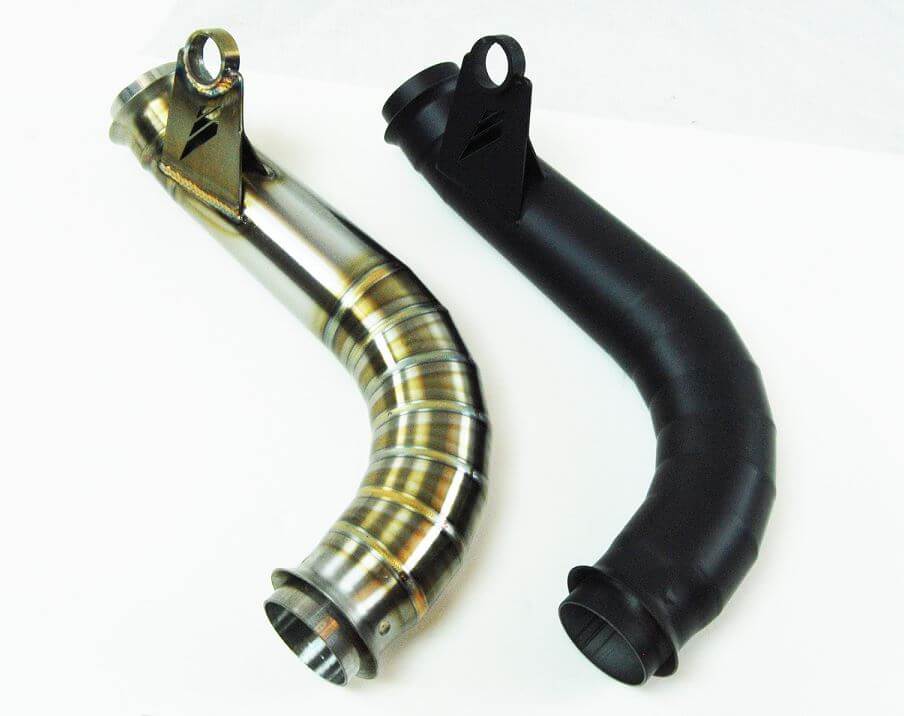 Competition Werkes Chamber Delete Link Pipe '17+ KTM RC390/Duke 390, '19+ Husqvarna Svartpilen/Vitpilen 401