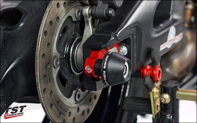 Womet-Tech Axle Block Protectors for '05-'21 Honda CBR600RR