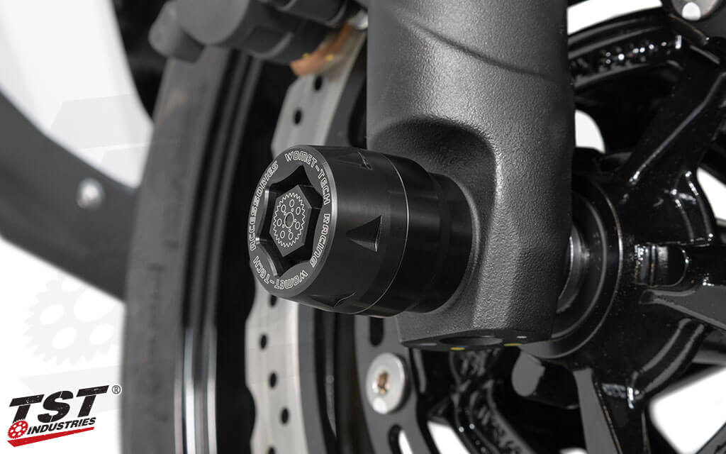 TST Industries Fork Sliders for Kawasaki Ninja 400, Ninja 500, Z400