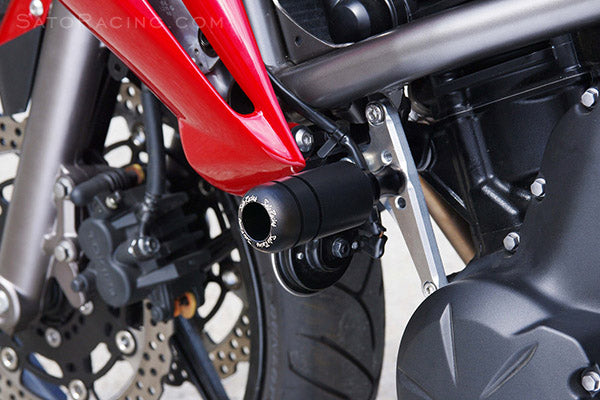 Sato Racing Frame Sliders 2009-2011 Kawasaki ER-6N, ER-4N
