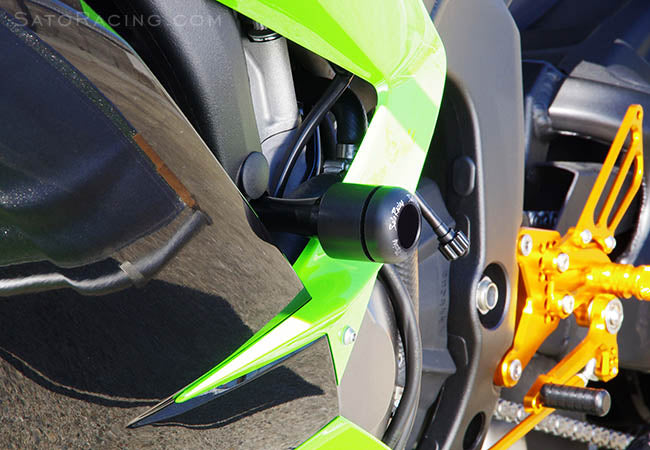 Sato Racing Frame Slider Kit '19-'20 Kawasaki ZX6R