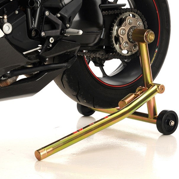Pit Bull Hybrid One Armed Rear Stand for Ducati 748, 996, 998, 848, Streetfighter 848, Hypermotard, Hyperstrada, Monster S2R/S4R/796/1100, Multistrada 1000, M900E