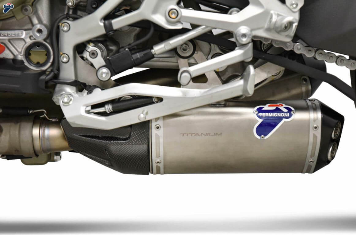 Termignoni Dual Slip-On Exhaust Kit 20-24 Ducati Streetfighter V4/S/SP/SP2