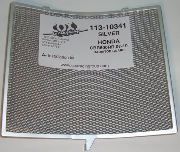 Cox Racing Radiator Guard for '07-'17 Honda CBR600RR