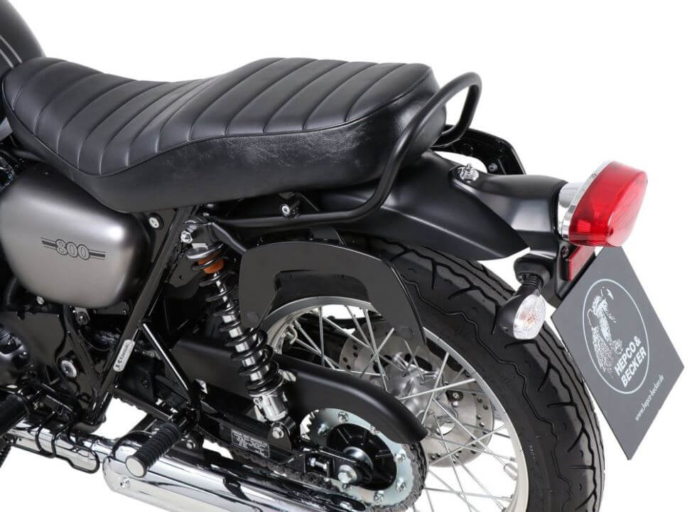 Hepco & Becker C-Bow Carrier '19+ Kawasaki W800 Street/ Cafe - Black