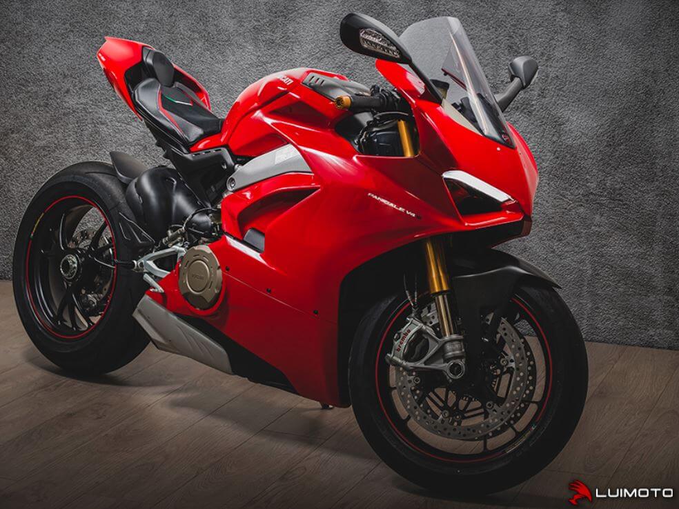 LuiMoto Ducati PANIGALE V4/V4R Seat Cover '18-'21 Veloce | Rider