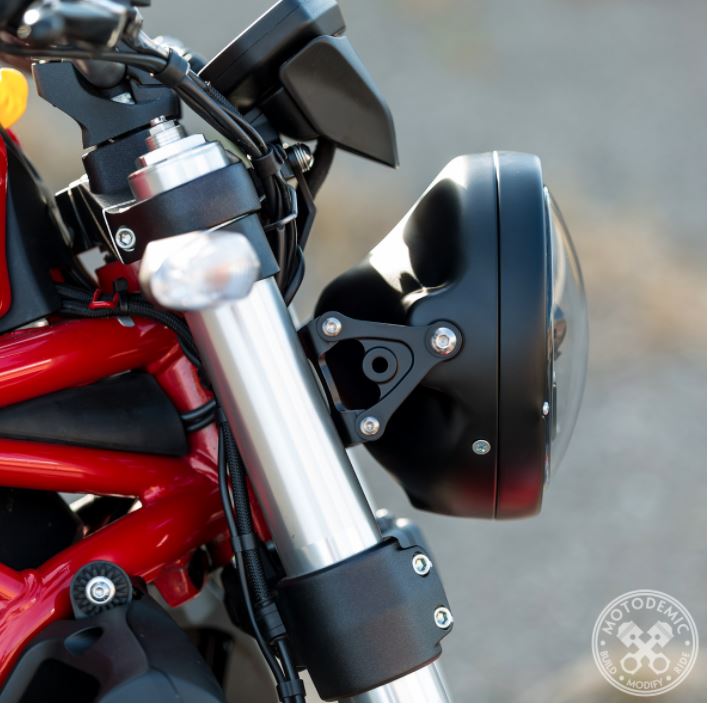 MOTODEMIC Headlight Conversion Kit for Ducati Monster 821/1200
