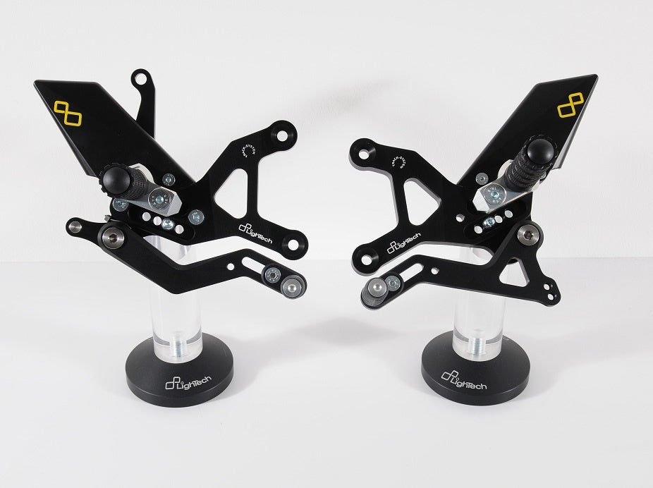 LighTech Track System Adjustable Rearsets for 2005-2012 Kawasaki